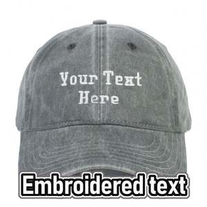 Casquette de baseball brodée personnalisée en une seule pièce, chapeau en coton réglable pour hommes et femmes, broderie à la main, design sportif avec logo en tissu Dobby Terry - Product Image 3