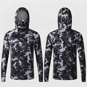 Sudadera de Pesca de Manga Larga con Protección Solar UPF 50 de Alta Calidad, Impresión por Sublimación, Secado Rápido, Impermeable - Product Image 1
