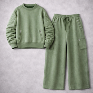 Sudadera con capucha y cremallera de forro polar transpirable, estilo motero, personalizada, unisex, para invierno, con estampado serigráfico, estilo urbano. - Product Image 2