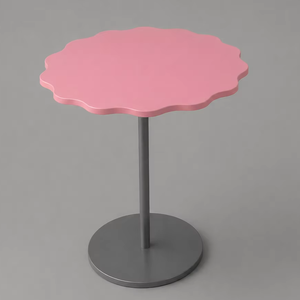 Modern Round Accent Side Table Decorative Tray Table Metal End Table Stylish White Pedestal <b>Stand</b> <b>Corner</b> Furniture Home Decor - Product Image 5