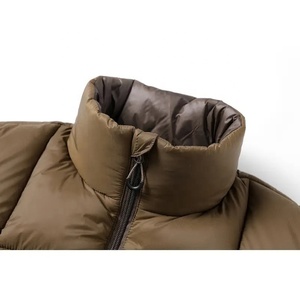 Chaqueta Parka Unisex de Invierno, Acolchada, Estilo Hip Hop, con Cierre de Cremallera, Diseño de Parches, Talla XL - Chaqueta Abrigada para Hombre y Mujer - Product Image 5