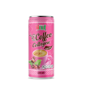 Boisson au café Arabica Robusta de qualité supérieure en canette aluminium 320ml VINUT Distributeurs en gros Importateurs Secteur Horeca Sans sucre - Product Image 1