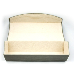 Caja de Empaque Personalizada de PU Rígido, Hecha a Mano, con Forma Moderna para Gafas de Sol - Product Image 3