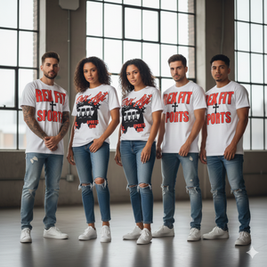 Camiseta gráfica negra para hombre de alta calidad, 100% algodón, corte holgado, impresión DTG, estilo cropped y boxy. - Product Image 4