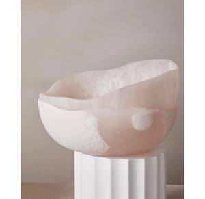 Bol en résine pour salade, design classique, surface polie, écologique, léger, jetable, passe au lave-vaisselle, pour les fêtes et la maison - Product Image 2