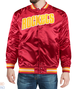 Blouson universitaire personnalisé OEM avec logo brodé sur le devant, en satin respirant et écologique, style sportif, pour le printemps - Product Image 5