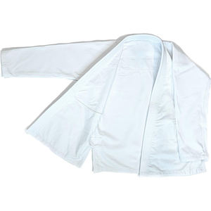 Trajes de MMA de Color Blanco de Alta Calidad, Conjuntos de Uniformes de Entrenamiento de BJJ Ligeros con Diseño y Talla Personalizados - Product Image 5