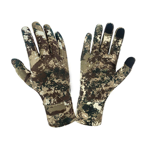 Wholesale Hot New Camo Design <b>Half</b> Finger Unisex Gloves Spandex Non <b>Slip</b> Waterproof Breathable Hunting Outdoor - Product Image 5