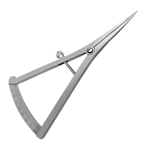 Castroviejo Caliper 3.5″ Straight 0–40mm Graduated Surgical Measuring Instrument Stainless Steel <b>Precision</b> <b>Tool</b> - Product Image 2