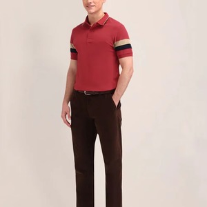 Chemises polo pour hommes, style actuel et tendance / Chemises polo pour hommes à fermeture demi-boutonnée personnalisées pour la saison estivale - Product Image 1