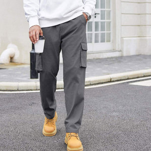 Tough Fabric Reinforced Stitch Durable <b>Work</b> Clothing Pants Slim Fit <b>Cargo</b> Pants Modern Cut Soft Fabric Stylish - Product Image 2