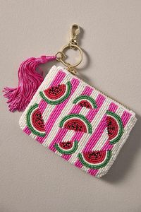 Embroidered Beaded Floral Butterfly Tote <b>Bag</b> with Drawstring Closure <b>Medium</b> <b>Size</b> Eco Friendly Promotional Gift Shoulder Handbag - Product Image 4