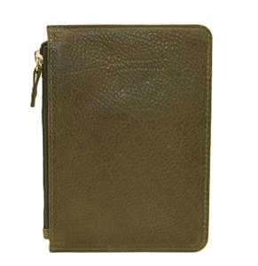 Women's Genuine Leather Bifold Driver's License <b>Wallet</b> Compact Small <b>RFID</b> <b>Blocking</b> Lychee Grain Open Closure Polyester Candy - Product Image 3