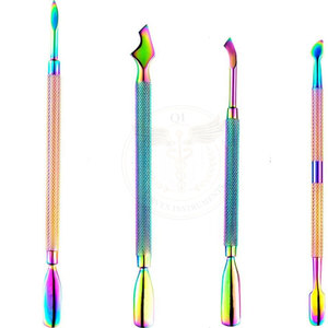 Nail Care 7-Piece Stainless Steel Manicure Pedicure <b>Kit</b> with Luxurious Leather <b>Bag</b> Professional Nail Grooming <b>Tools</b> - Product Image 6