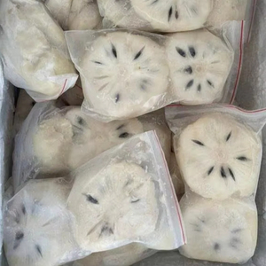 Approvisionnement en gros Graviola surgelé Guanabana Corosop Fruits entiers tranchés et purée de pulpe IQF Vietnam Factory Export - Product Image 1