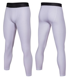 Leggings de sport pour homme, taille EU, 95% polyester, 5% élasthanne, logo personnalisé, vêtements de sport, collants de course, pantalon de compression, séchage rapide - Product Image 5