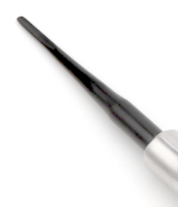 Ciseaux de ligature dentaire droits de 2 mm, noirs, à pointe fine et aiguisée, pour extraction dentaire et luxation, avec revêtement. - Product Image 2