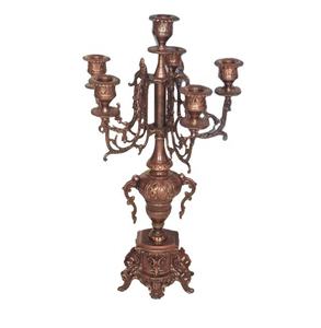 Candelabro de seis brazos de METAL, decoración de boda, seis luces - Product Image 2