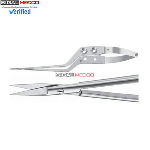 Micro-ciseaux chirurgicaux droits de 7,5 pouces, tranchants, en acier inoxydable de haute précision, qualité médicale professionnelle - Product Image 6