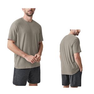 T-shirt personnalisé pour homme en coton premium, col rond, manches courtes, style streetwear, décontracté, doux, respirant, léger, pour l'été et le quotidien - Product Image 1