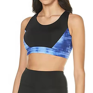 Soutien-gorge de sport sans couture pour femme, grande taille, imprimé animal léopard, maintien élevé, respirant, pour la gym, le fitness, l'entraînement, vêtements de sport - Product Image 3
