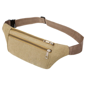 Sac banane moderne en cuir avec fermeture éclair sécurisée, pochette à ceinture réglable pour le shopping, la marche, le cyclisme et les activités quotidiennes décontractées - Product Image 5