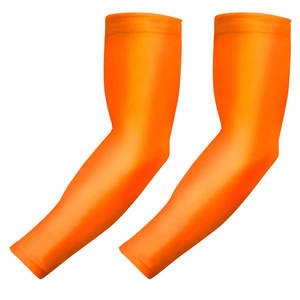 Mangas de compresión unisex de color liso personalizadas para ciclismo y gimnasio - Product Image 1