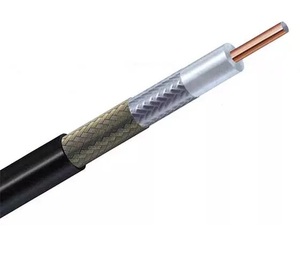 สายโคแอกเชียล RG-11 ตัวนำทองแดงแบบตีเกลียว ฉนวนโฟม PE - Product Image 1