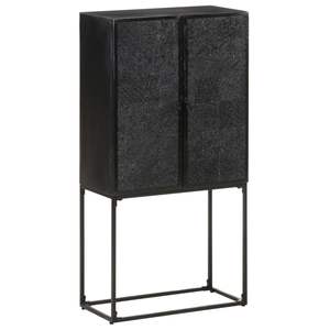 Aparador Rectangular Mediano en Madera Maciza de Acacia Negra - Product Image 1