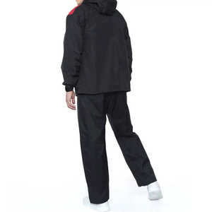 Conjunto Deportivo Impermeable para Hombre, Chaqueta con Capucha y Pantalones con Bloques de Color - Product Image 3