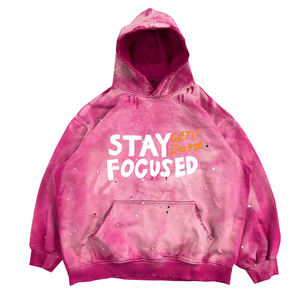 Sudadera con Capucha Extra Grande de Estilo Urbano, Hip Hop, Streetwear, Corte Holgado, Felpa de Algodón Premium - Product Image 1