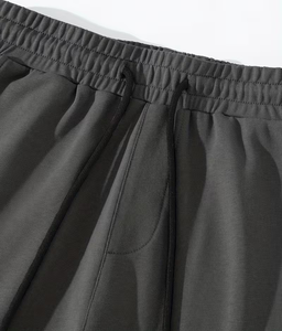 Knee Length 100% Cotton Men's Shorts Men's Summer Casual Pure Shorts Solid Color And Easy Design for Versatility manufactures - Product Image 5