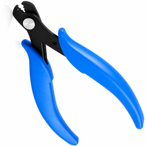 Pince coupante multifonction à poignée bleue, outil de micro-coupe, coupe-câble pour bijoux, outil à ressort avec poignée antidérapante - Product Image 6