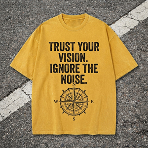 Camiseta Gráfica Oversize de Estilo Urbano para Hombre, de Algodón Premium con Estampado Serigrafiado, Casual, Holgada, Estilo Streetwear, con Lavado Ácido - Product Image 1