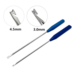Crochet de suture osseux à manche en aluminium, crochet à fil, instrument chirurgical orthopédique vétérinaire, crochet de maintien osseux, outil réutilisable - Product Image 1