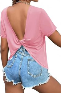 Top tendance à épaules dénudées, style été, en spandex, polyester et coton, avec maille résille, sans manches, dos nu, best-seller - Product Image 6