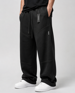 Pantalon de sport FAWKES pour homme, coupe régulière, respirant, séchage rapide, taille élastique, poches zippées, bas étroit, idéal pour la course à pied - Product Image 6
