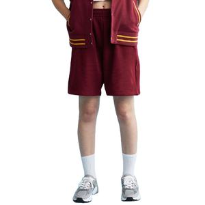 Shorts de jogging décontractés en coton éponge 2 pièces pour femmes, taille élastique, séchage rapide, respirants, qualité supérieure, vente en gros - Product Image 1