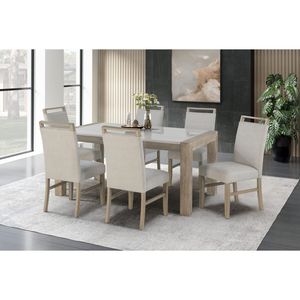 Tavolo da Pranzo in Vero Marmo Vaniglia - Product Image 5