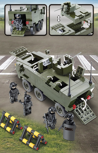 OXFORD COBRA TEAM SPECIAL DUTY, Bloques de Construcción de Fuerzas Especiales Élite, Juguete de Ensamblaje de Soldados Tácticos, Colección de Plástico ABS, Corea - Product Image 3
