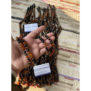 Tasbih/Misbaha religieux islamique moderne et écologique en corne de buffle polie, 99 perles, ILAHI, Uttar Pradesh - Product Image 1