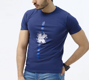 เสื้อยืดผู้ชายคุณภาพสูง ผลิตจากวัสดุที่ดีที่สุด เสื้อยืดผู้ชายดีไซน์แบบย้อมสีเอซิดตามสั่ง - Product Image 3