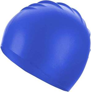 Gorro de Natación de Silicona Flexible para Entrenamiento Físico, Gorro de Natación Ligero para Actividades Acuáticas, Gorro de Natación para Adultos con Ajuste Seguro - Product Image 1