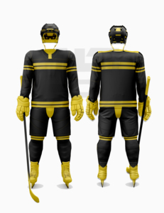 Ensemble de maillot et uniforme de hockey sur glace personnalisé, respirant, séchage rapide, 100% polyester, conçu pour la vitesse, le confort et l'esprit d'équipe - Product Image 4