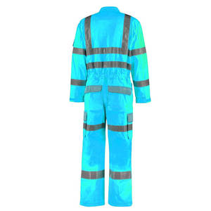 Overol de Seguridad Ligero y Reflectante para Trabajadores de la Construcción, Uniforme Personalizado, Fabricante Mayorista - Product Image 1
