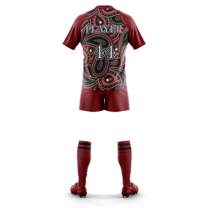 New Design Hot Selling Custom Logo OEM Rugby Uniform <b>Bulk</b> Printed Breathable Plus Size Anti-Bacterial 100% Polyester - Product Image 5