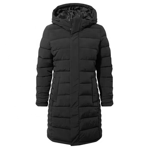 Abrigo Largo Acolchado para Mujer, Chaqueta con Capucha para Invierno, Ropa de Abrigo para Clima Frío - Product Image 5