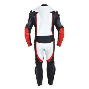 Équipement de course moto en cuir personnalisé, style tendance, coupe-vent, hiver, haute qualité, pour homme - Product Image 1