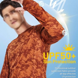 Camisas de Pesca Personalizadas Unisex UPF50+ Impermeables, Resistentes al Viento, Transpirables, que Absorben la Humedad, con Protección UV, Estampadas, de Alto Rendimiento y Manga Larga - Product Image 4