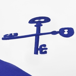 Delantal de Oficial de la Logia Azul, con Bordes Azul Rey, Regalia Masónica, para Ceremonias, Prenda Masónica Premium - Product Image 3